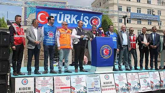 Başkan Güven: 'Çalışanların özgürce, korkmadan hak arayabildiği bir çalışma hayatı güvence altına alınmalıdır'