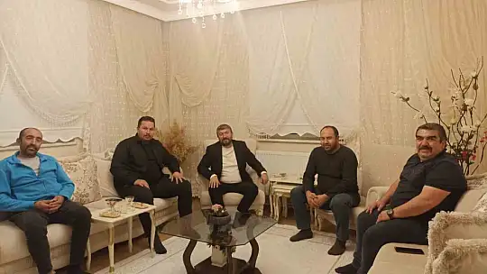 Başkan Kalın ev ziyaretlerini sürdürüyor