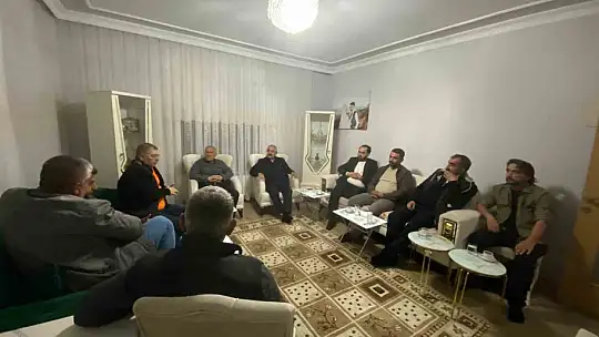 Başkan Kalın ev ziyaretlerini sürdürüyor