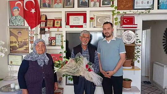 Başkan Metin: 'Şehit babalarımız milletimizin en kıymetli emanetleridir'