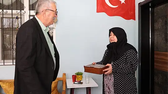Başkan Metin şehit annelerini unutmadı