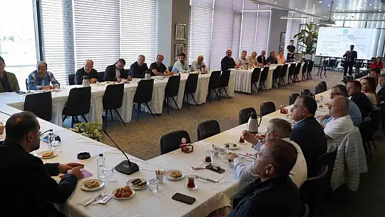 Başkan Okandan İnşaat Sektörü İstişare Toplantısı'na katıldı