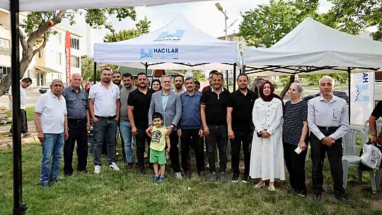 Başkan Özdoğan: 'Hacılar'ı ortak akılla yönetiyoruz'