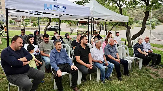 Başkan Özdoğan: 'Hacılar'ı ortak akılla yönetiyoruz'