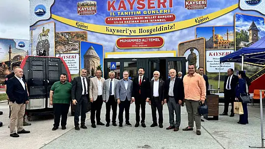 Başkan Özdoğan: 'Hacılar'ımızın değerlerine İstanbul'da yoğun ilgi gösterildi'