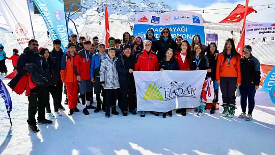 Başkan Özdoğan: 'Hacılar, kış sporlarında zirveye oynuyor'