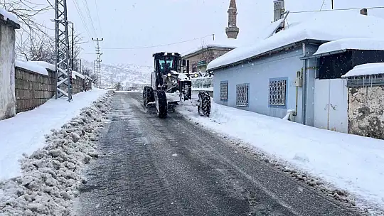 Başkan Özdoğan: 'Kar rahmettir, çalışmalarımız sürüyor'