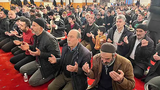 Başkan Özdoğan: 'Regaip Kandili'nin manevi atmosferini hep birlikte paylaştık'