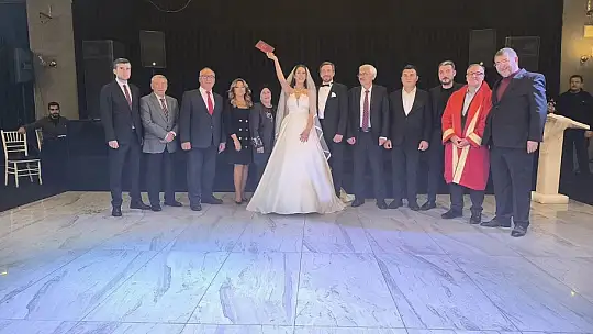 Başkan Özdoğan: 'Yeni çiftlerimizle güçlü bir geleceğe yürüyoruz'