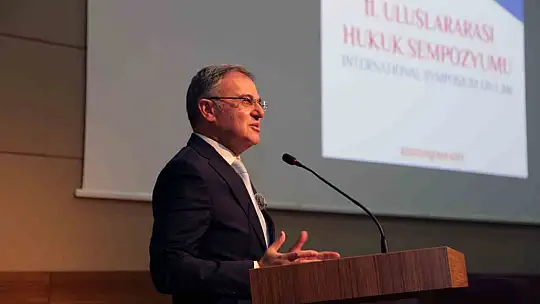 Başkan Özdoğan'dan hukuka ve bilime tam destek
