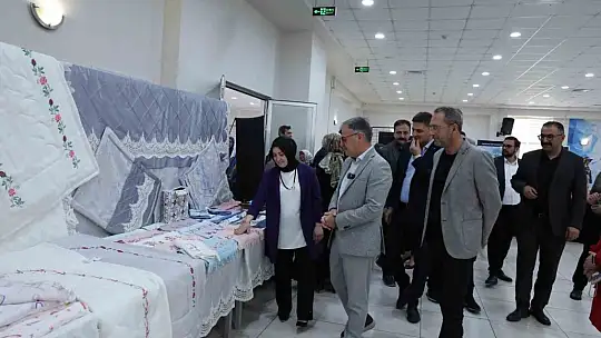 Başkan Özdoğan'dan KAYMEK kursiyerlerine tam not