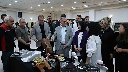Başkan Özdoğan'dan KAYMEK kursiyerlerine tam not