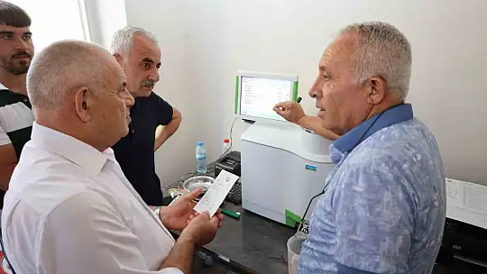 Başkan Öztürk ve Ziraat Odası Başkanı Genç'ten TMO Alım Noktası'na ziyaret