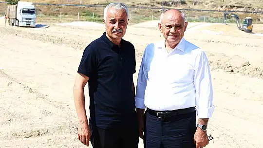Başkan Öztürk ve Ziraat Odası Başkanı Genç'ten TMO Alım Noktası'na ziyaret