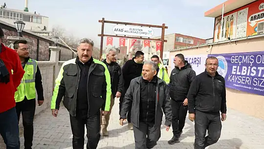 Başkan Palancıoğlu: 'Deprem bölgelerine yardım etmek için bütün Kayseri seferber oldu'