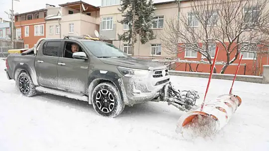Başkan Palancıoğlu: 'Karla mücadelede yoğun çalışmalarımız kesintisiz devam ediyor'
