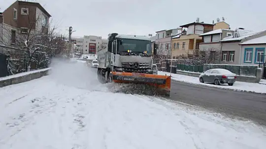 Başkan Palancıoğlu: 'Karla mücadelede yoğun çalışmalarımız kesintisiz devam ediyor'