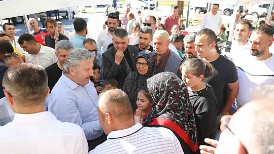Başkan Palancıoğlu, 'Mobil Başkanla' gönülleri fethediyor