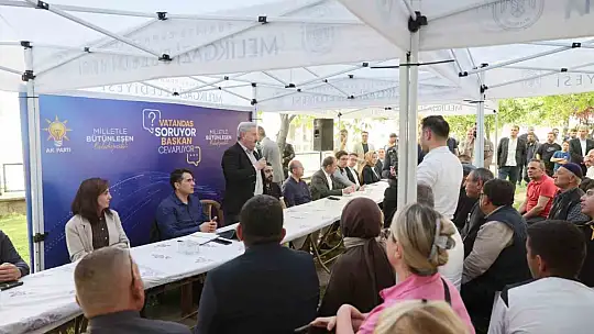Başkan Palancıoğlu, 'Vatandaş Soruyor, Başkan Cevaplıyor' programıyla 4 mahalleyi dinledi