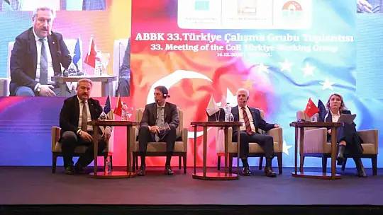 Başkan Palancıoğlu, Avrupa Birliği Toplantısı'nda Türkiye'nin haklarını savundu