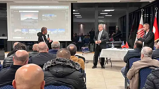 Başkan Palancıoğlu Avrupa'da