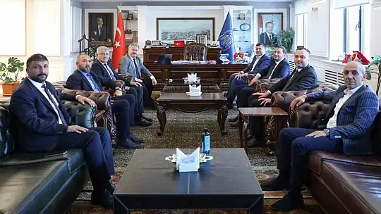Başkan Palancıoğlu Cumhur İttifakı'nı ağırladı