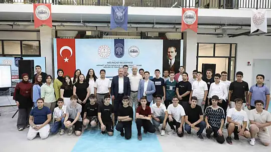 Başkan Palancıoğlu Havacılık Lisesi'nin yeni öğrencileriyle tanıştı