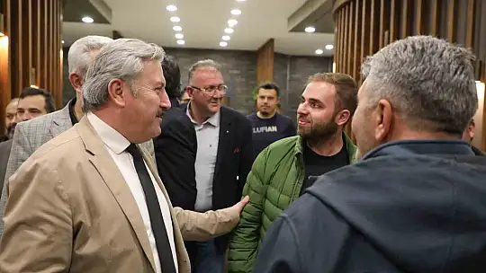Başkan Palancıoğlu iftarda sahada çalışan personel ile buluştu