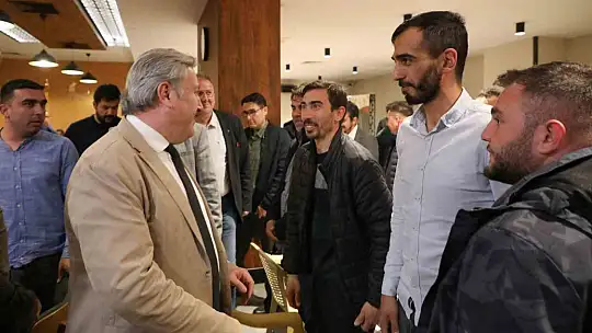Başkan Palancıoğlu iftarda sahada çalışan personel ile buluştu
