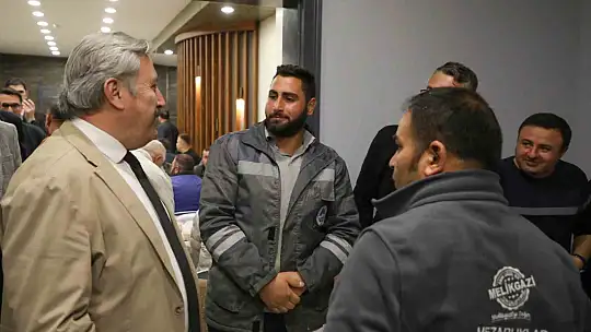 Başkan Palancıoğlu iftarda sahada çalışan personel ile buluştu