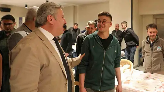 Başkan Palancıoğlu iftarda sahada çalışan personel ile buluştu