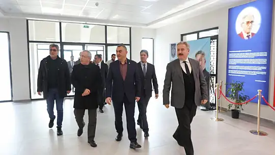 Başkan Palancıoğlu KAYSO heyetine gözde projelerini gezdirdi