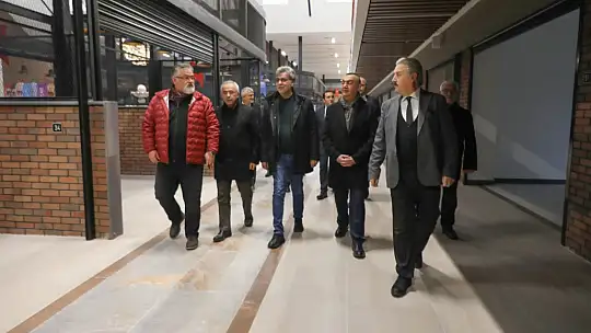 Başkan Palancıoğlu KAYSO heyetine gözde projelerini gezdirdi