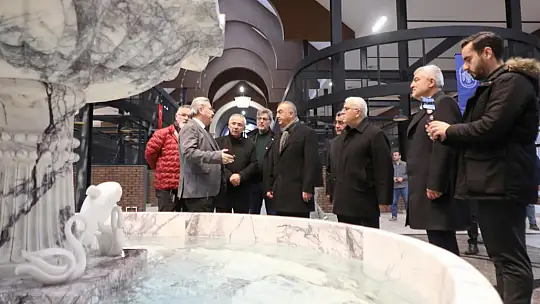 Başkan Palancıoğlu KAYSO heyetine gözde projelerini gezdirdi