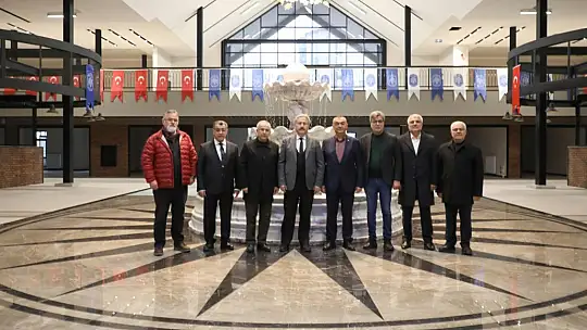 Başkan Palancıoğlu KAYSO heyetine gözde projelerini gezdirdi