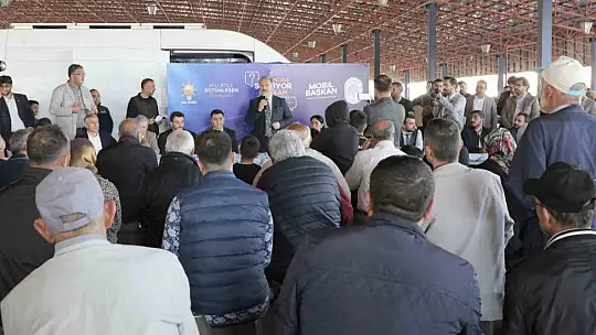 Başkan Palancıoğlu makamını Yıldırım Beyazıt Mahallesi'ne taşıdı
