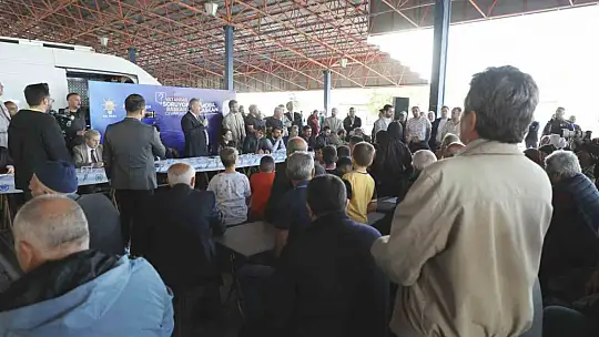 Başkan Palancıoğlu makamını Yıldırım Beyazıt Mahallesi'ne taşıdı