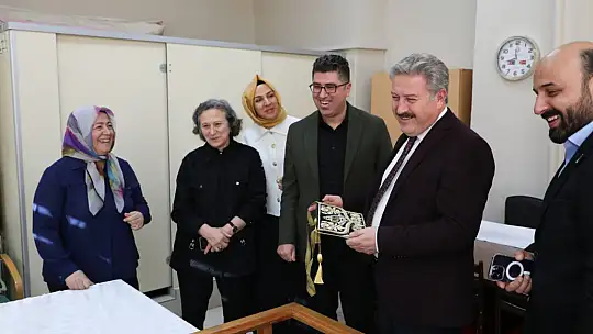 Başkan Palancıoğlu'ndan Kayseri Olgunlaşma Enstitüsü'ne ziyaret