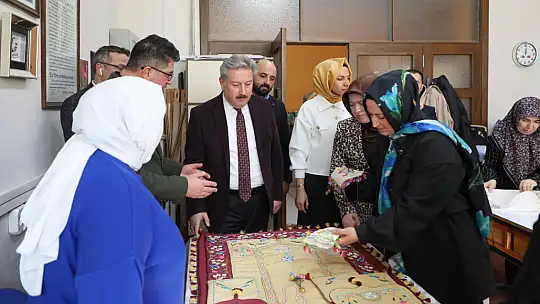 Başkan Palancıoğlu'ndan Kayseri Olgunlaşma Enstitüsü'ne ziyaret