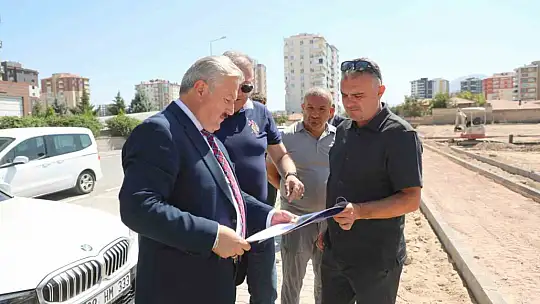 Başkan Palancıoğlu'ndan Yıldırım Beyazıt'a yeni park