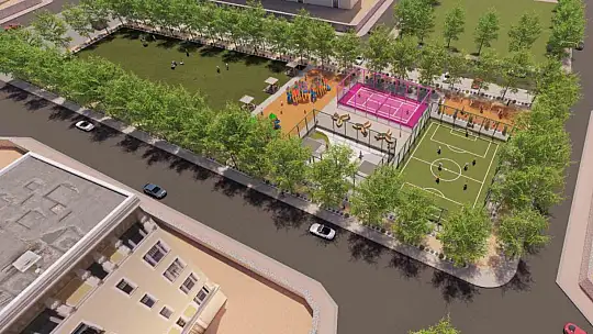 Başkan Palancıoğlu'ndan Yıldırım Beyazıt'a yeni park