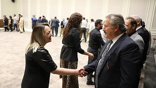 Başkan Palancıoğlu personel ile bayramlaştı