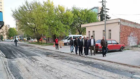 Başkan Palancıoğlu sabahın ilk ışıklarında sahada