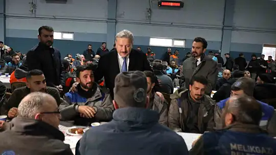 Başkan Palancıoğlu, saha çalışanları ile bir araya geldi