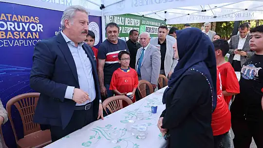 Başkan Palancıoğlu, Selimiye'de vatandaşla buluştu