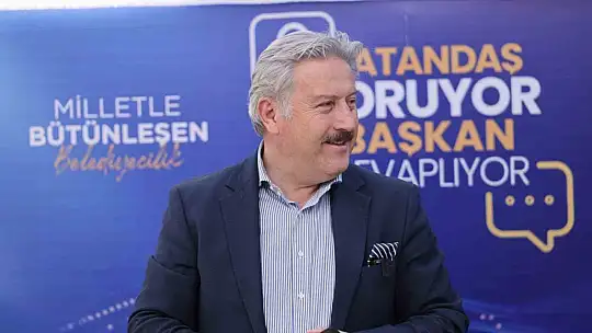 Başkan Palancıoğlu, Selimiye'de vatandaşla buluştu