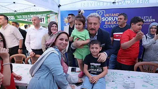 Başkan Palancıoğlu, Selimiye'de vatandaşla buluştu