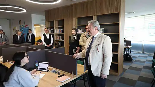 Başkan Palancıoğlu, sosyal tesislerde kursiyerlerle buluştu