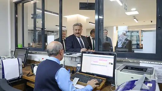 Başkan Palancıoğlu vergisini ödedi