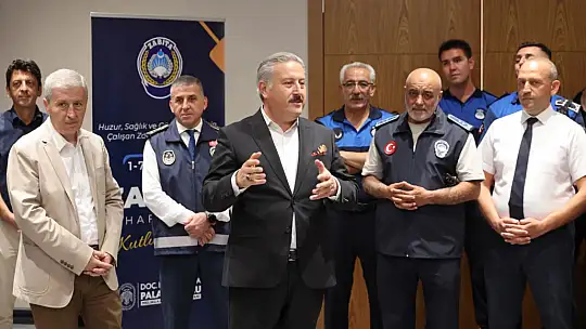Başkan Palancıoğlu Zabıta Haftası'na özel programa sürprizle katıldı